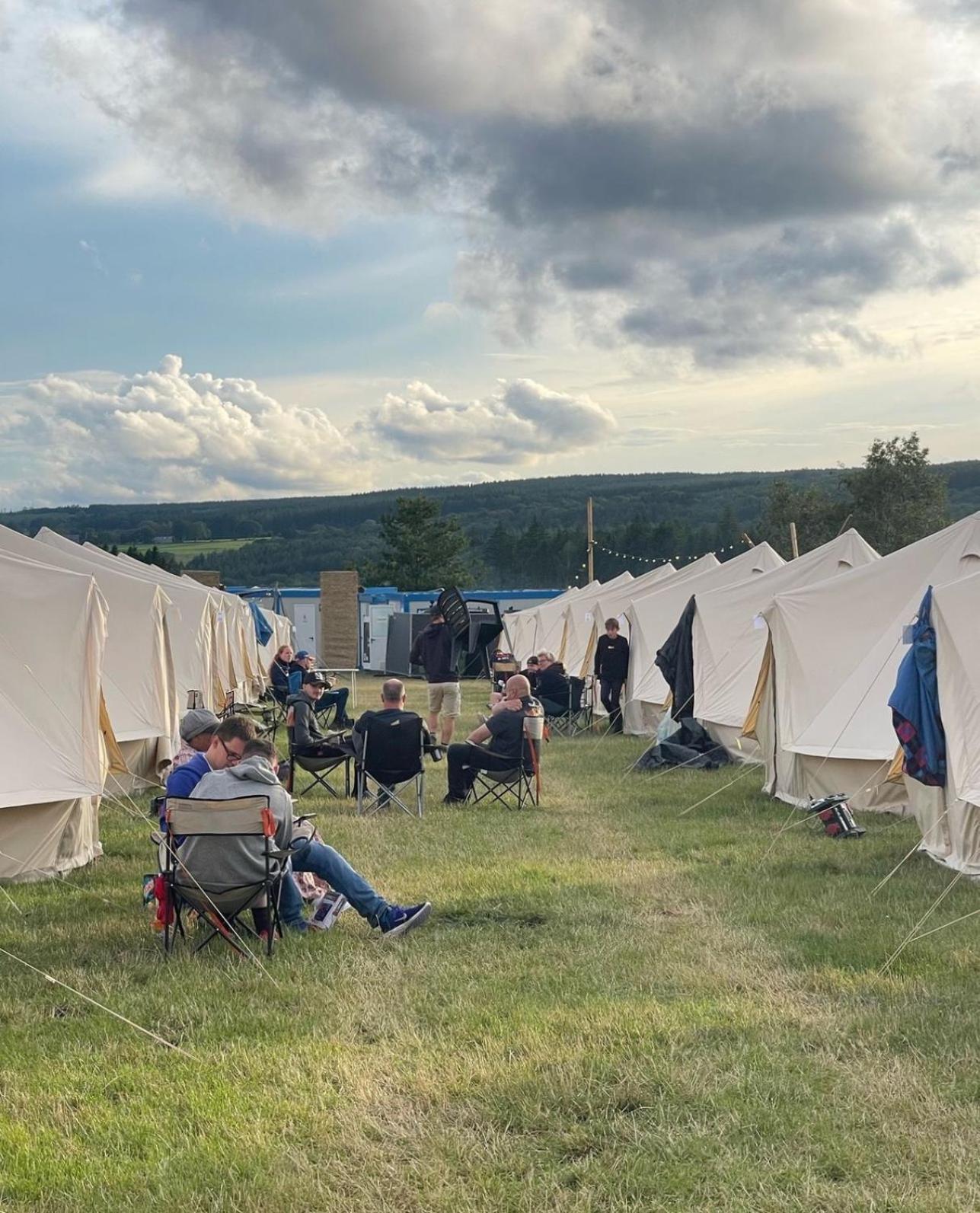 Grandprixcamp, Closest To The Red Bull Ring, Up To 4 Guests In A Tent Spielberg Bei Knittelfeld Exteriér fotografie